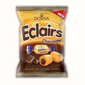 th-19-másolat-504 DORIVA Eclairs                                Csokoládés tejkaramella 1kg