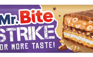 th-7-860 (1) Mr. Bite STRIKE                      Mogyorós csoki szelet 40 gr