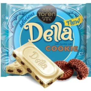 th-web-della-biskuvi–177 DELLA fehér csokis kekszes               szelet 52 gr