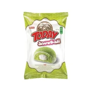 Today Snowball Pistachio 40g - pihe-puha torta pisztácia krémmel, kókuszreszelékkel bevonva