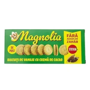 Vaníliás és kakaós keksz, cukor nélkül, magnólia, 130 g