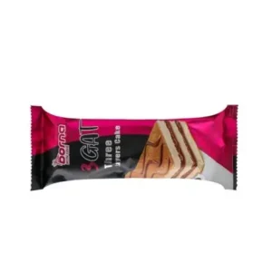 3 rétegű torta kakaókrémmel és Dorna vaníliával, 60g