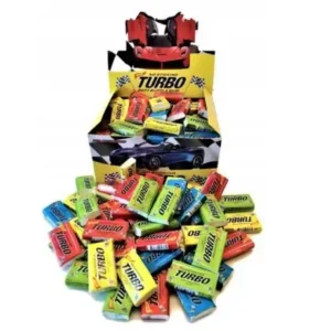 TURBO rágógumi képekkel, 100 db