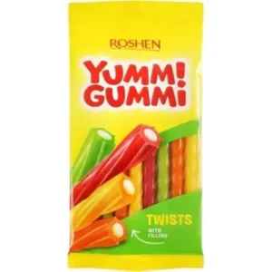 Roshen Yummi Gummi Twists zselé, 70g