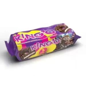 Csokoládéval bevont King'o habcsók keksz, 150g