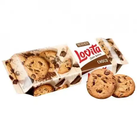 Roshen Lovita csokimáz darabos keksz 150g