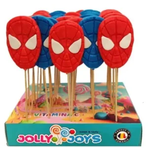 Jolly Joys felső Pókember nyalóka 40g