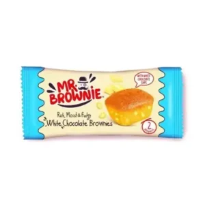 Belga fehér csokoládé torta Mr. Brownie White Chocolate Brownie 50g