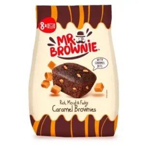 Torta karamellszeletekkel Mr Brownie, 200g