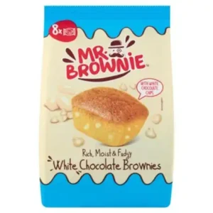 Torta fehér csokoládé darabokkal Mr Brownie, 200g