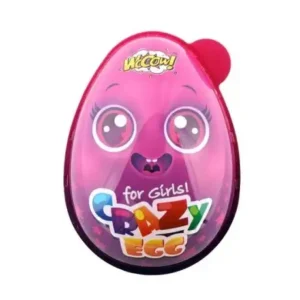 Wooow Crazy Egg 25g – Meglepetés tojás lányoknak játékkal és csokoládéval 25g