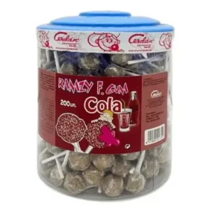 Ramzi nyalóka kóla ízű gumival, 9g