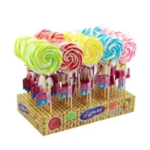 Tiffany gyümölcsízű csiganyalóka, 30g