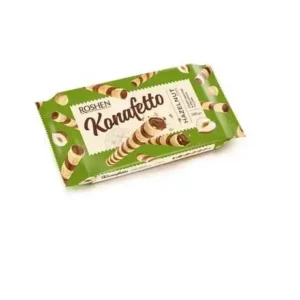 Napolitana tekercs mogyorókrémmel ROSHEN Konafetto 140g