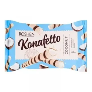 Konafetto Rolls Roshen ostya kókuszkrémmel 140g