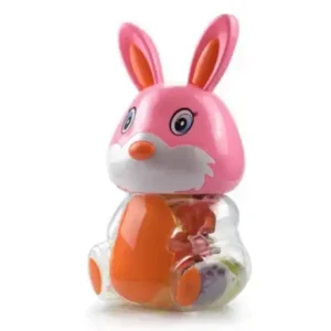 Zselé tálban - 13g x 95 db, nyuszi alakú tartály