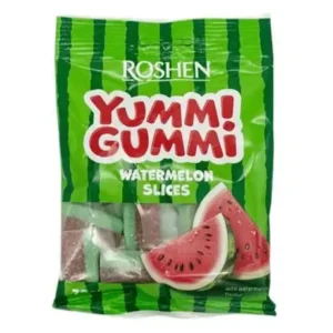 Roshen Yummi Gummi Jelly görögdinnye szeletek 70g 22 db