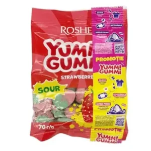 Roshen Yummi Gummi Jelly Eper 70g 22 db