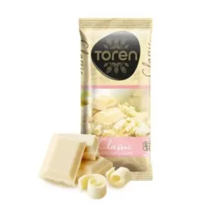 Toren Classic fehér csokoládé tábla, 100g