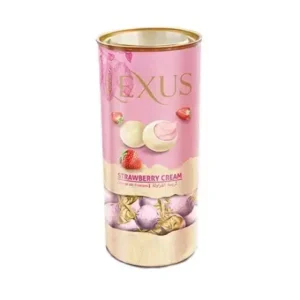 Lexus, fehér csokoládé praliné eperkrémmel, 500g