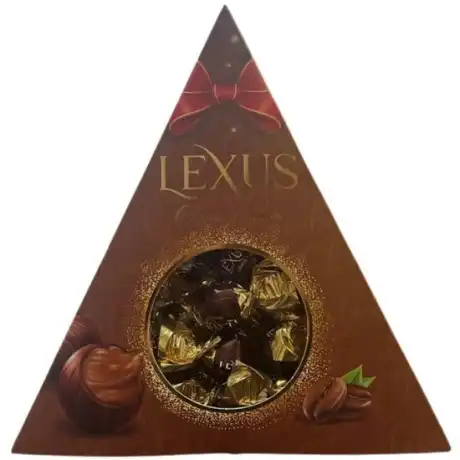 Lexus, kávés csokoládé cukorka, háromszög, 120g