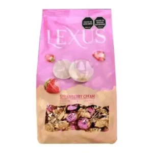 Lexus, fehér csokoládé praliné eperkrémmel, 1000g