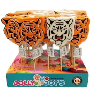 Jolly Joys Tiger Lollipops 45g