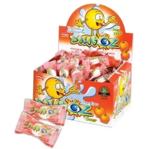 Dolugoz rágógumi intenzív narancs ízzel, 3g - Frissítő citrus ízű, tökéletes állagú