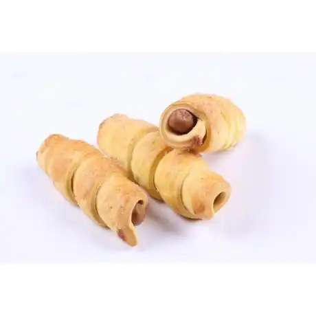 Puha tésztából készült tubusos sütik sűrített tejszínnel 1kg