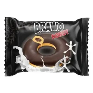 Prajitura Brawo Donut cu ciocolată cu lapte și cacao Ani, 40g